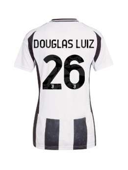 Ženski Nogometna dresi replika Juventus Douglas Luiz #26 Domači 2024-25 Kratek rokav